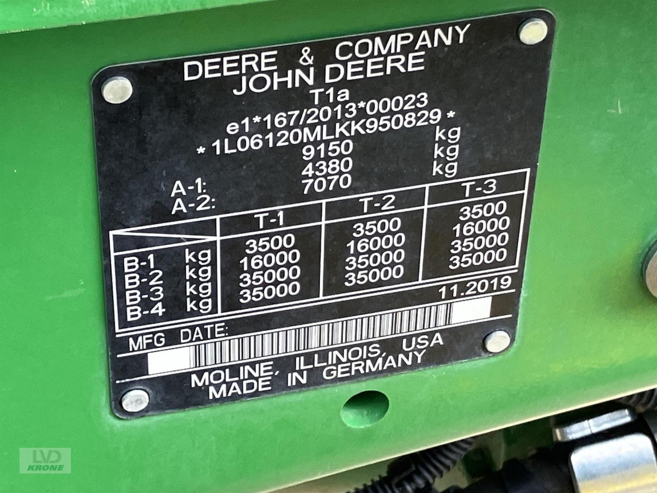 Traktor of the type John Deere 6120M, Gebrauchtmaschine in Spelle (Picture 13)