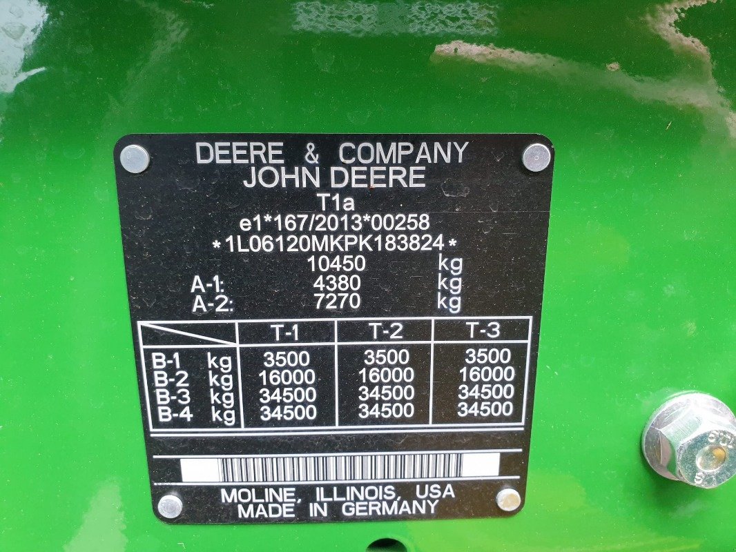 Traktor του τύπου John Deere 6120M, Gebrauchtmaschine σε Sittensen (Φωτογραφία 15)