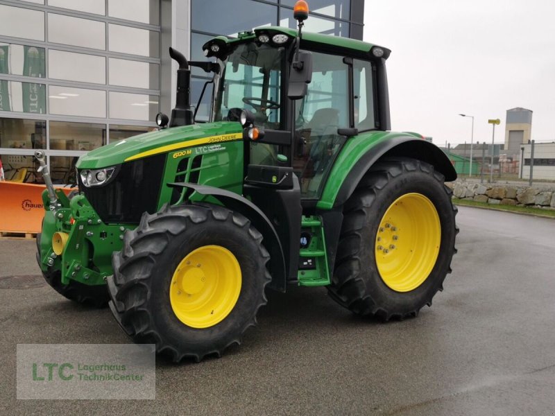 Traktor of the type John Deere 6120M, Vorführmaschine in Redlham (Picture 1)