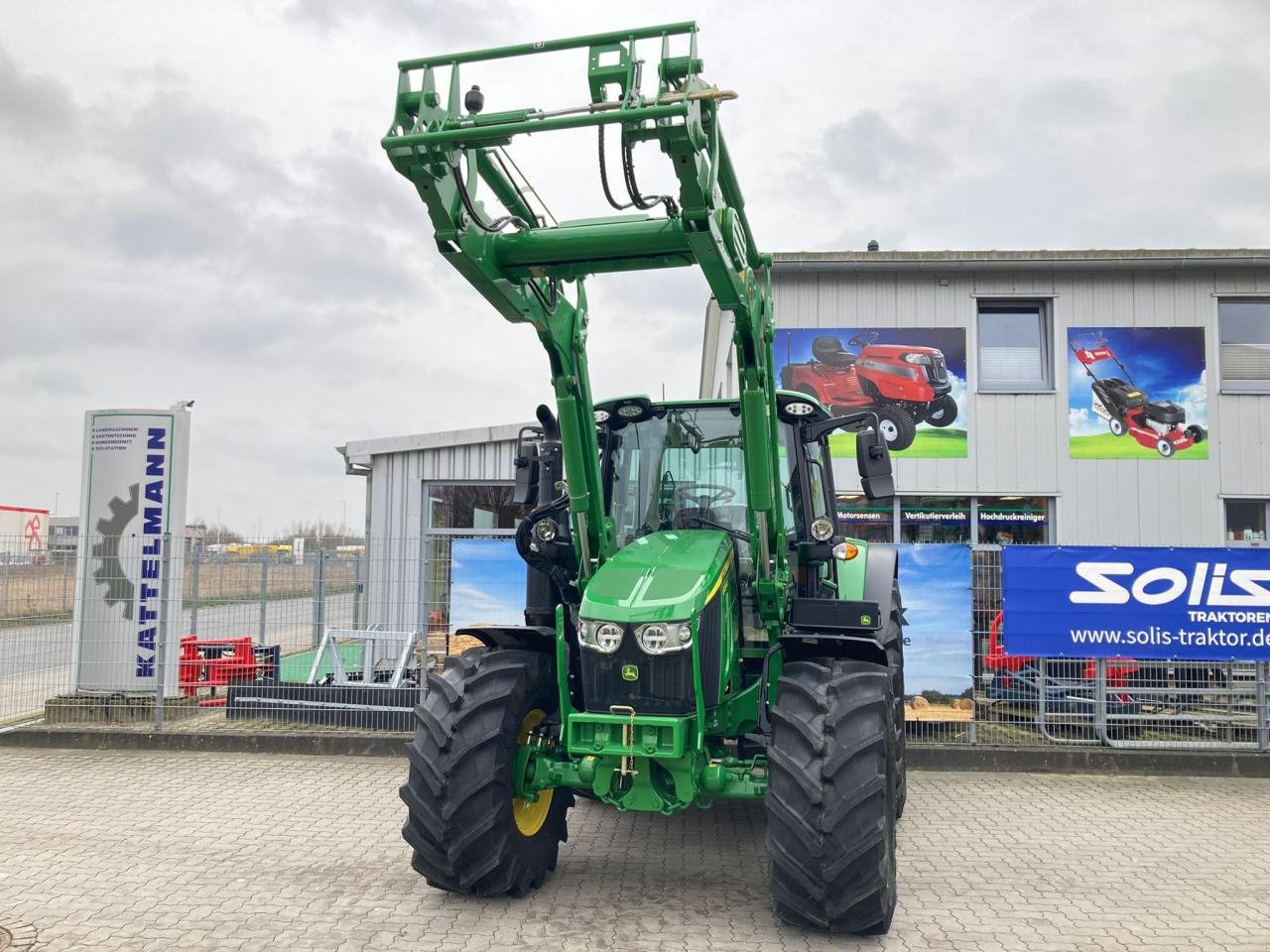 Traktor Türe ait John Deere 6120M, Gebrauchtmaschine içinde Stuhr (resim 1)