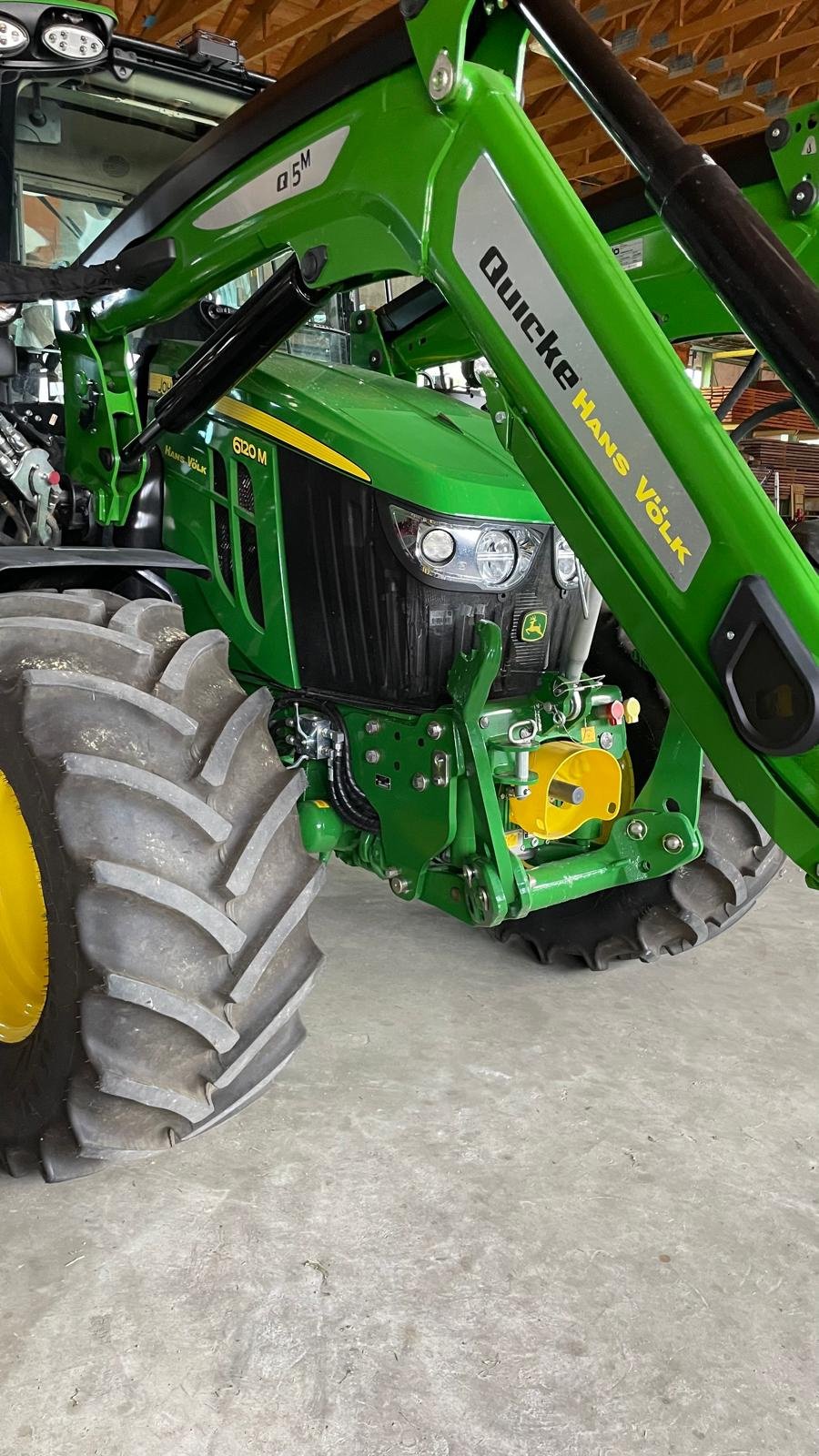 Traktor του τύπου John Deere 6120M, Gebrauchtmaschine σε Eching (Φωτογραφία 4)