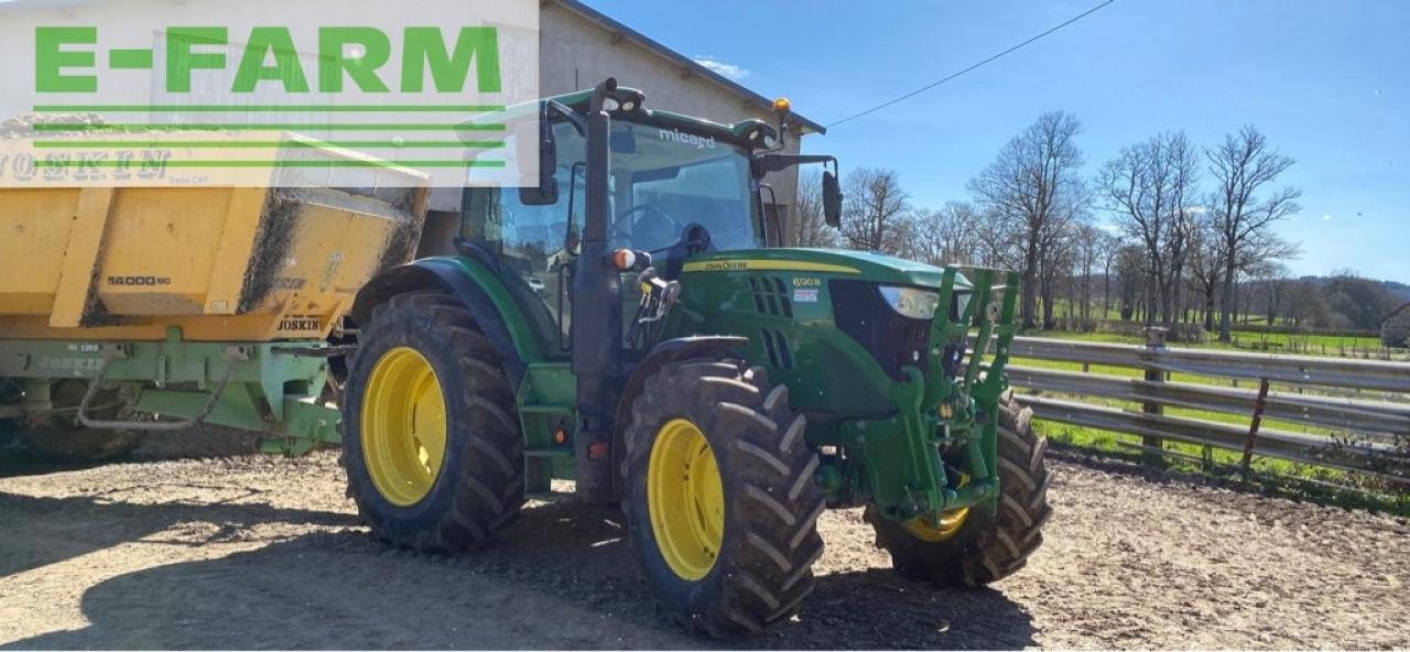 Traktor Türe ait John Deere 6120r -, Gebrauchtmaschine içinde Ytrac (resim 2)