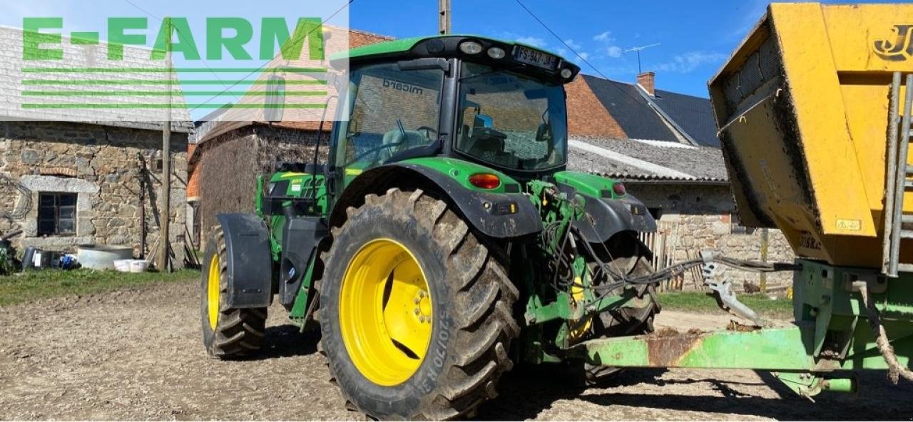 Traktor Türe ait John Deere 6120r -, Gebrauchtmaschine içinde Ytrac (resim 10)