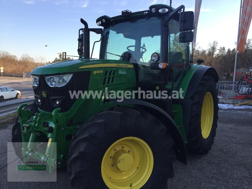 Traktor des Typs John Deere 6120R, Vorführmaschine in Wartberg (Bild 5)