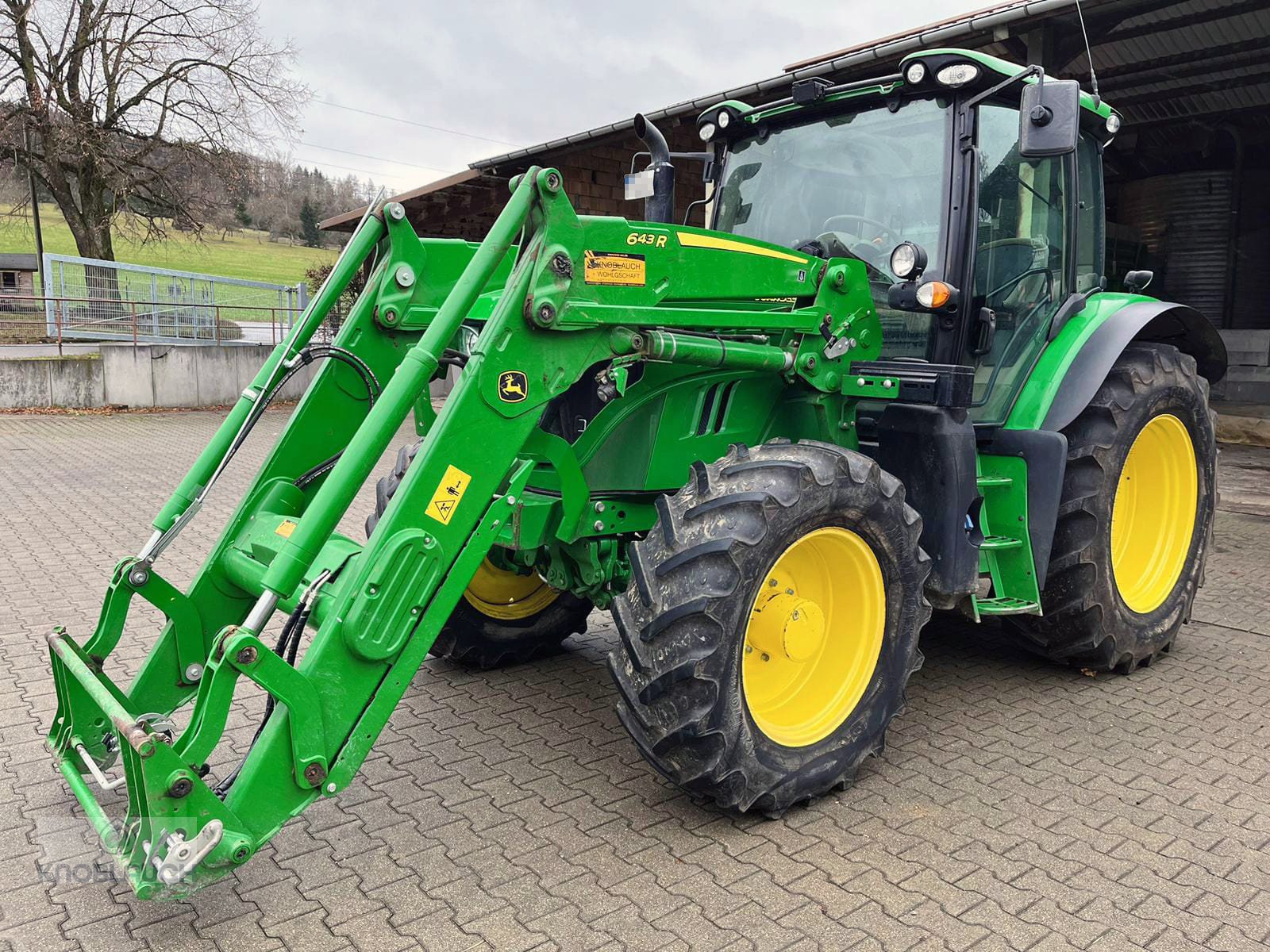 Traktor des Typs John Deere 6120R, Gebrauchtmaschine in Immendingen (Bild 2)