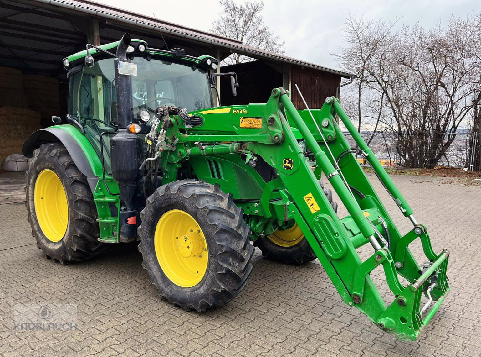 Traktor a típus John Deere 6120R, Gebrauchtmaschine ekkor: Immendingen (Kép 3)