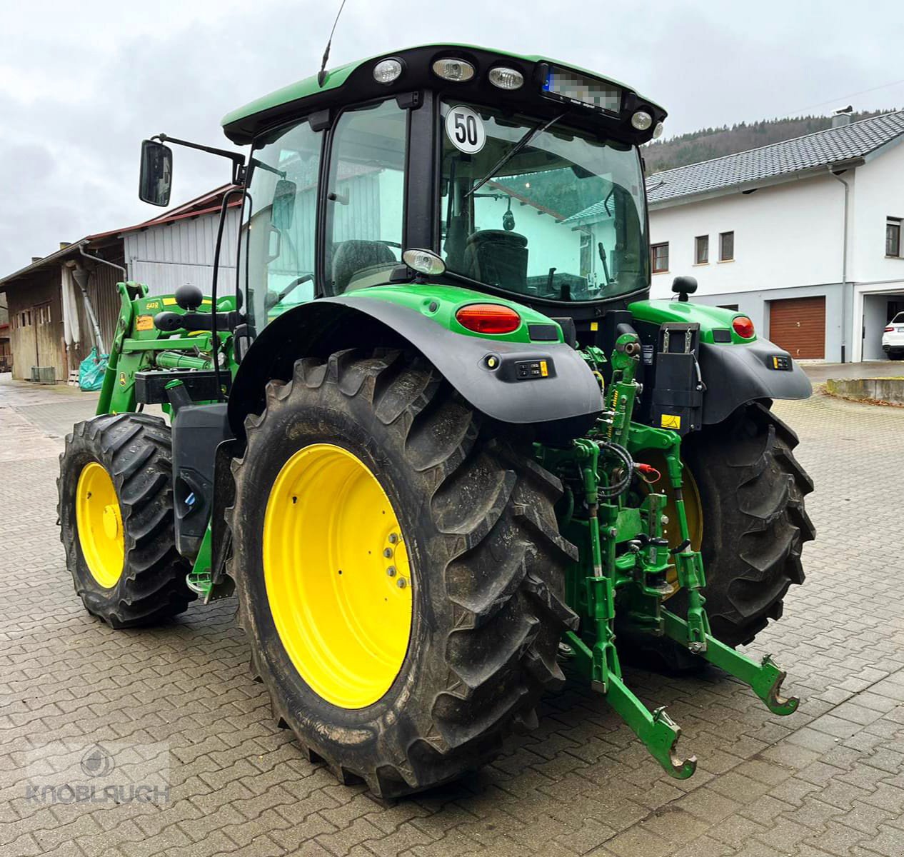 Traktor des Typs John Deere 6120R, Gebrauchtmaschine in Immendingen (Bild 4)