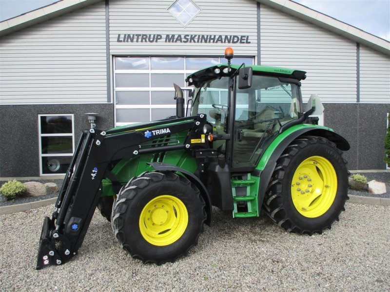 Traktor tip John Deere 6125R AutoPower med frontlæsser, Gebrauchtmaschine in Lintrup (Poză 1)