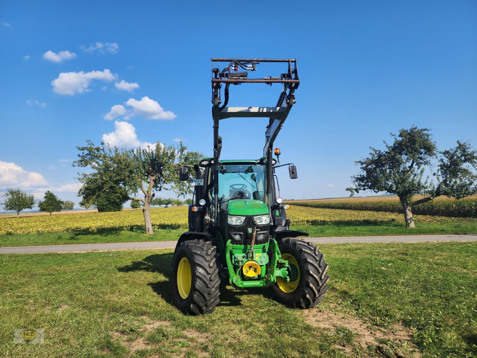 Traktor typu John Deere 6125R AutoPowr Frontlader, Gebrauchtmaschine w Willanzheim (Zdjęcie 3)