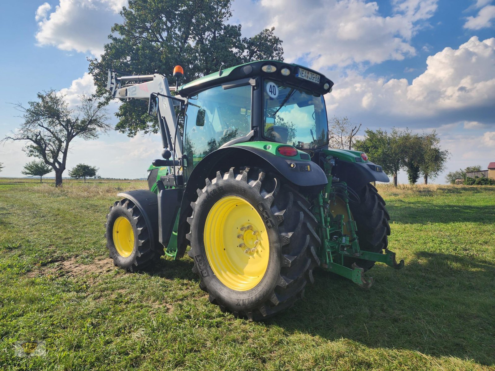 Traktor du type John Deere 6125R AutoPowr Frontlader, Gebrauchtmaschine en Willanzheim (Photo 8)