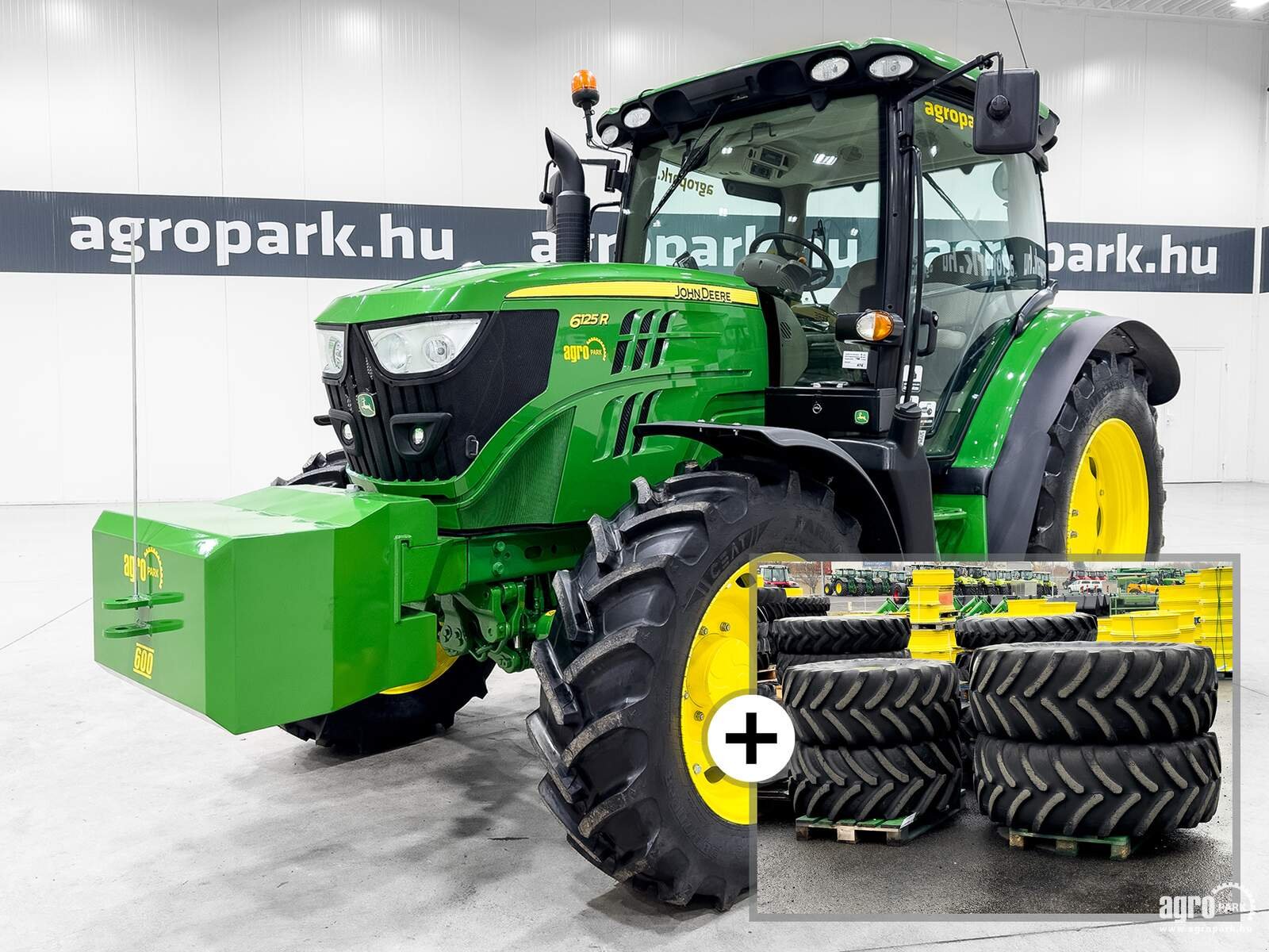 Traktor of the type John Deere 6125R, Gebrauchtmaschine in Csengele (Picture 1)