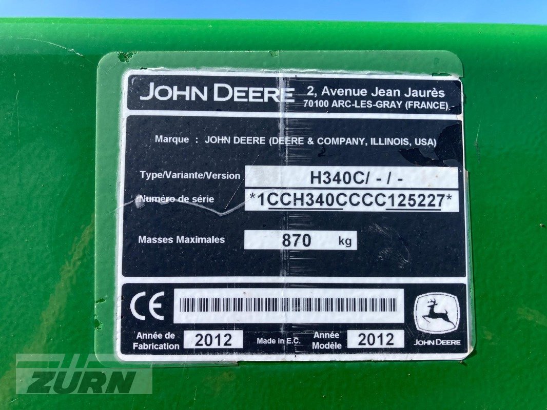 Traktor typu John Deere 6125R, Gebrauchtmaschine w Holzgünz - Schwaighausen (Zdjęcie 22)