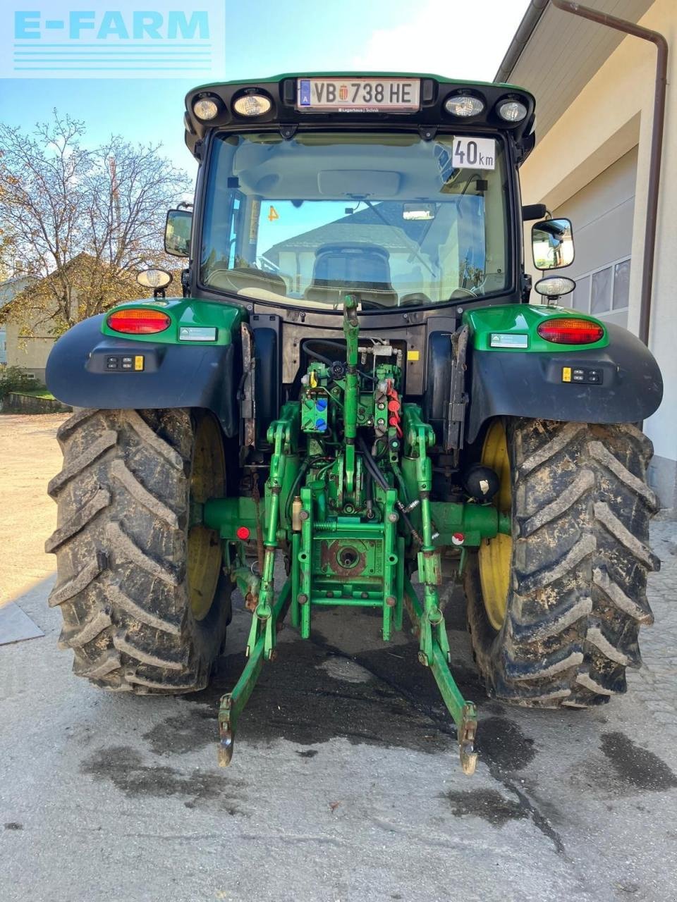 Traktor typu John Deere 6125R, Gebrauchtmaschine w REDLHAM (Zdjęcie 5)