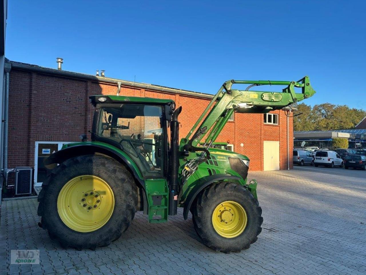 Traktor Türe ait John Deere 6125R, Gebrauchtmaschine içinde Spelle (resim 4)