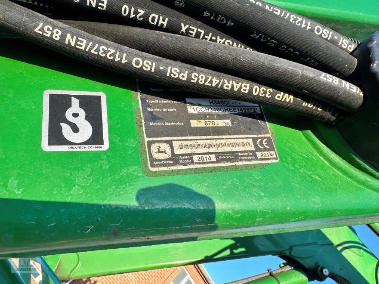 Traktor tipa John Deere 6125R, Gebrauchtmaschine u Spelle (Slika 16)