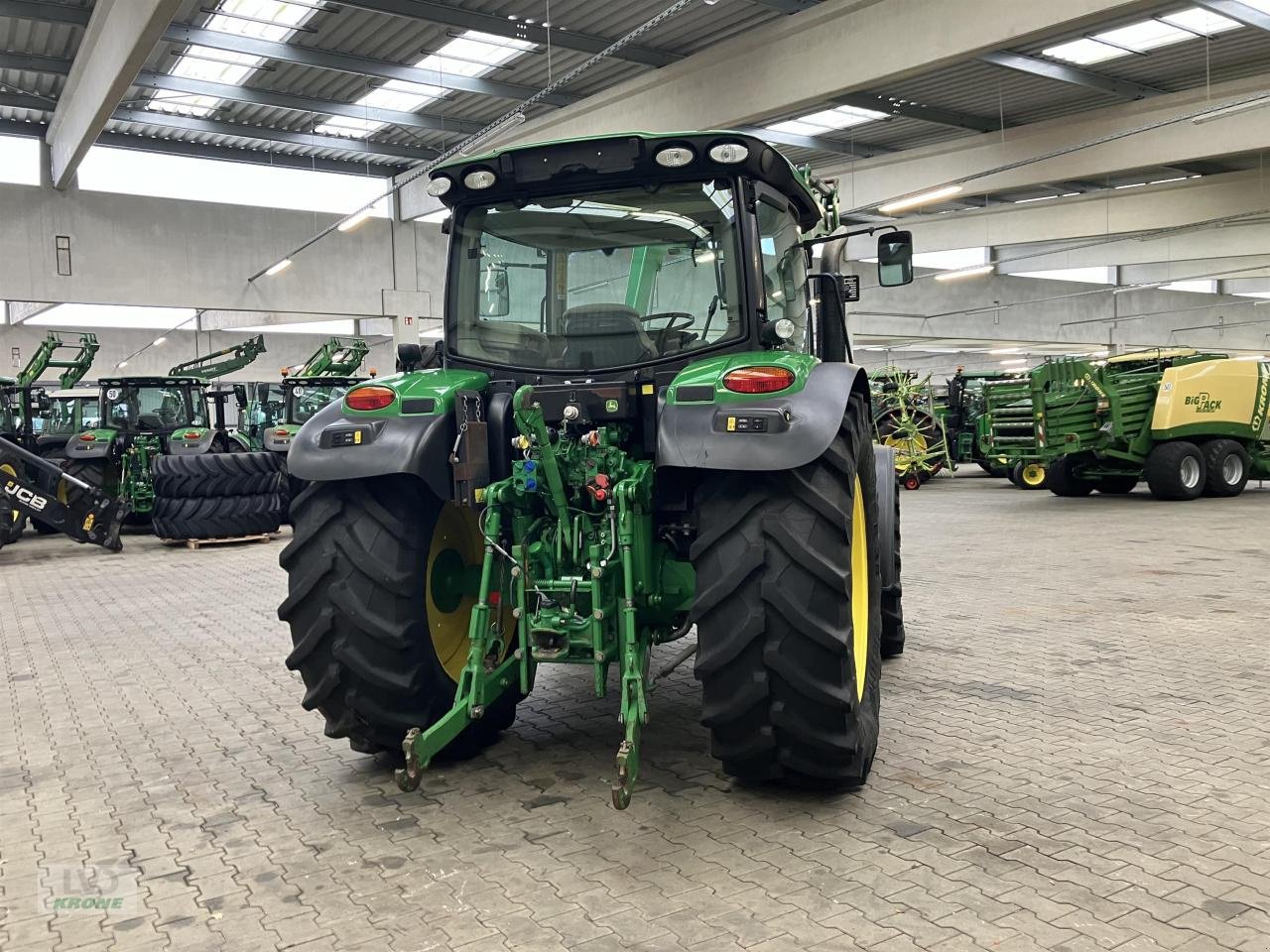 Traktor Türe ait John Deere 6125R, Gebrauchtmaschine içinde Spelle (resim 3)