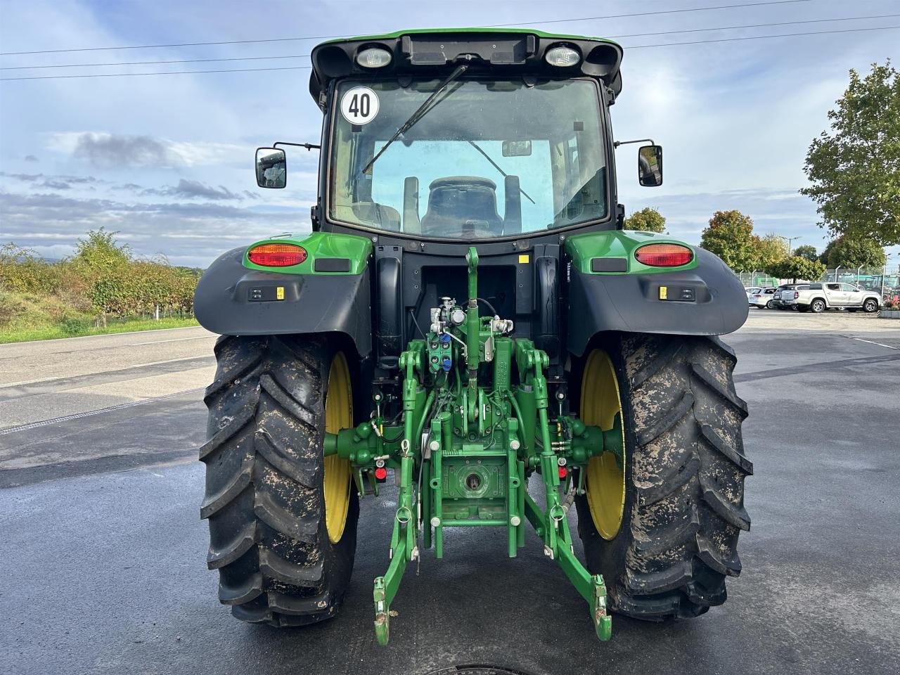 Traktor типа John Deere 6125R, Gebrauchtmaschine в Niederkirchen (Фотография 6)