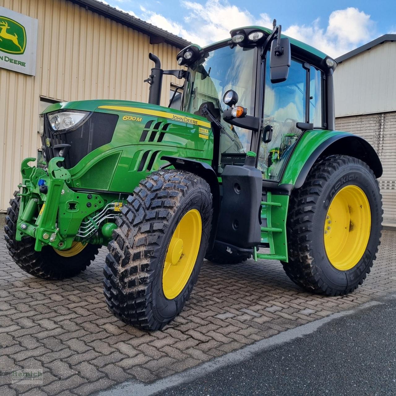 Traktor Türe ait John Deere 6130 M, Gebrauchtmaschine içinde Drebach (resim 1)