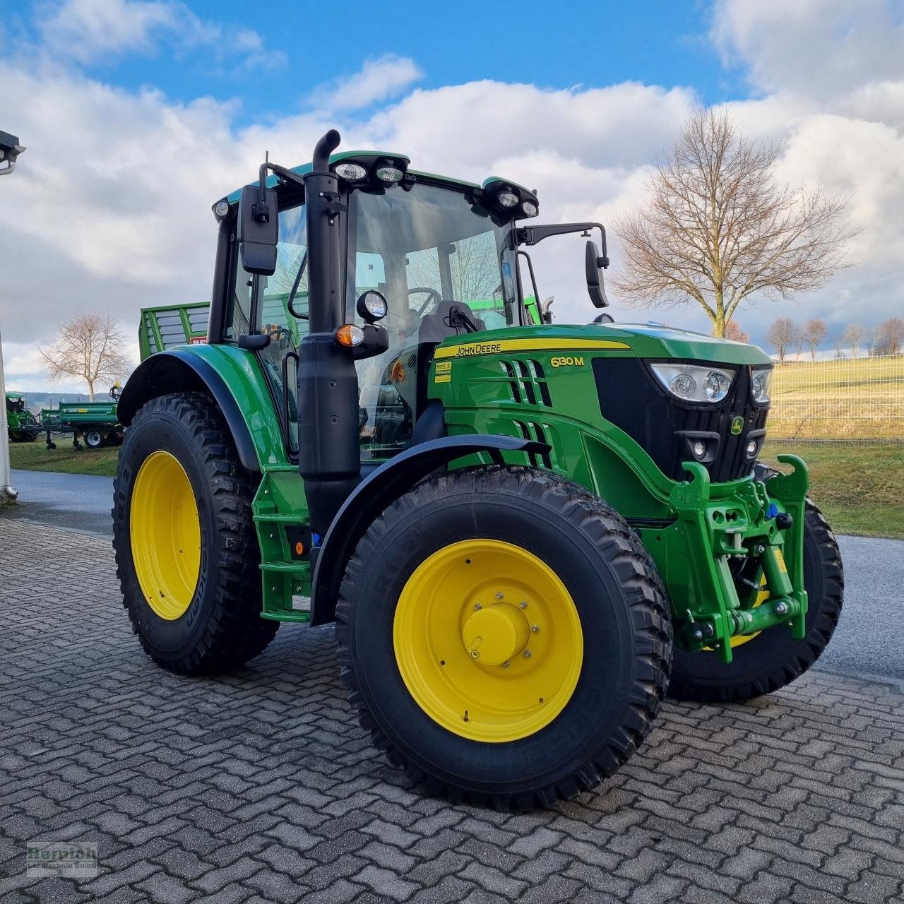 Traktor типа John Deere 6130 M, Gebrauchtmaschine в Drebach (Фотография 2)