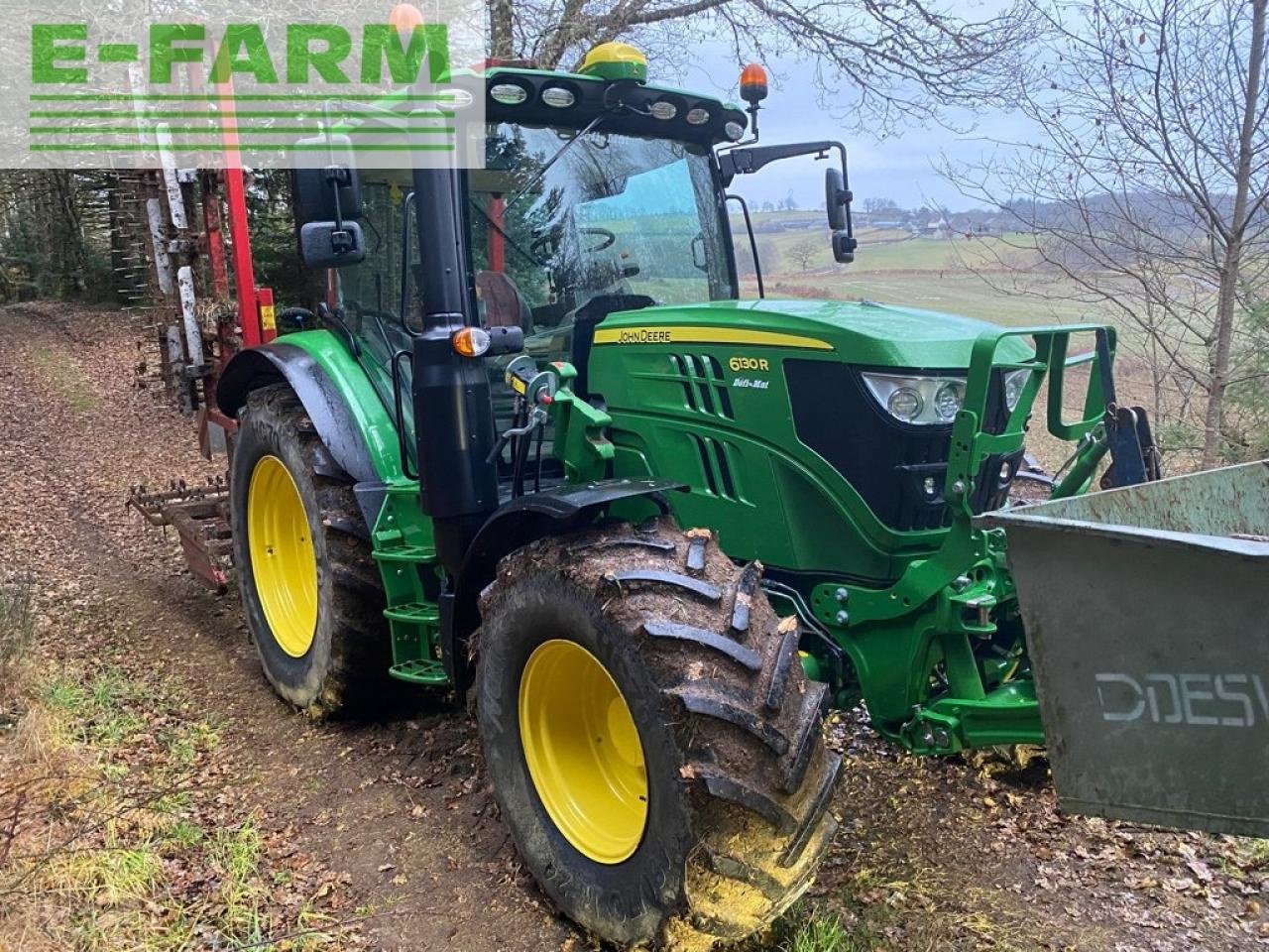 Traktor za tip John Deere 6130 r + chargeur + autoguidage, Gebrauchtmaschine u Ytrac (Slika 2)