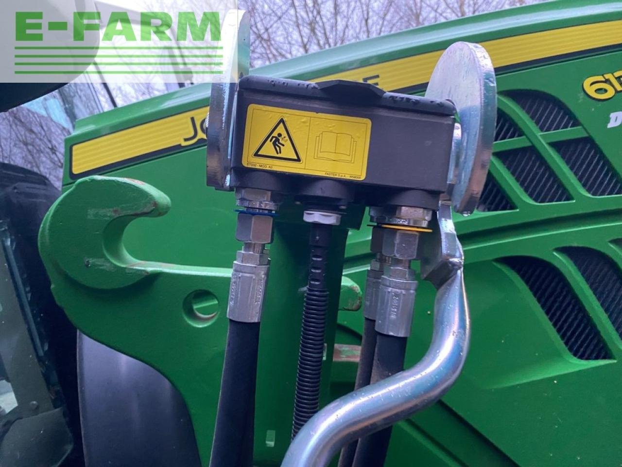 Traktor Türe ait John Deere 6130 r + chargeur + autoguidage, Gebrauchtmaschine içinde Ytrac (resim 10)