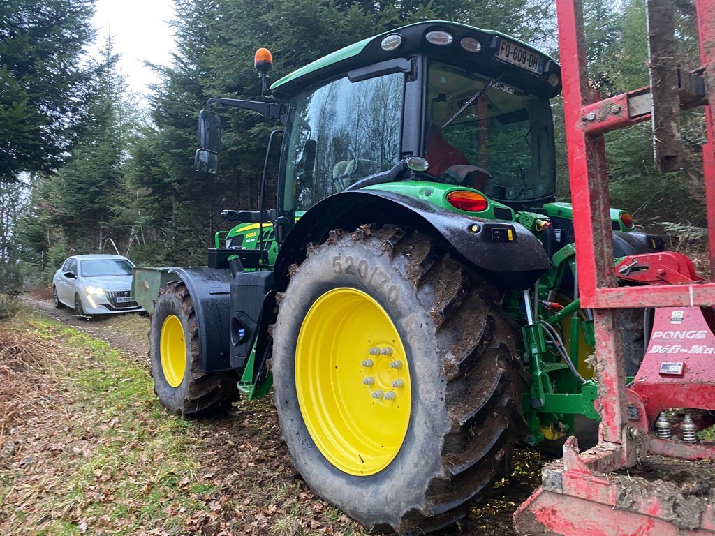 Traktor typu John Deere 6130 R + CHARGEUR + AUTOGUIDAGE, Gebrauchtmaschine w MEYMAC (Zdjęcie 4)