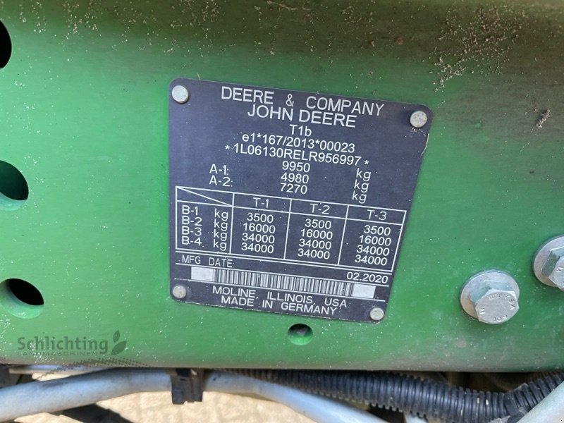 Traktor typu John Deere 6130 R, Gebrauchtmaschine w Soltau (Zdjęcie 13)