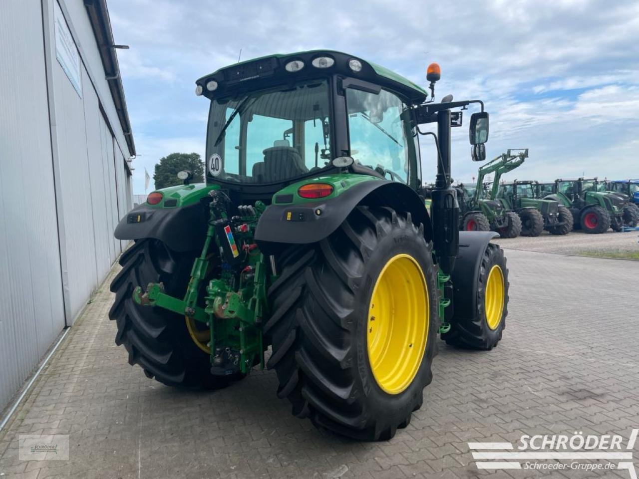 Traktor typu John Deere 6130 R, Gebrauchtmaschine w Wildeshausen (Zdjęcie 3)