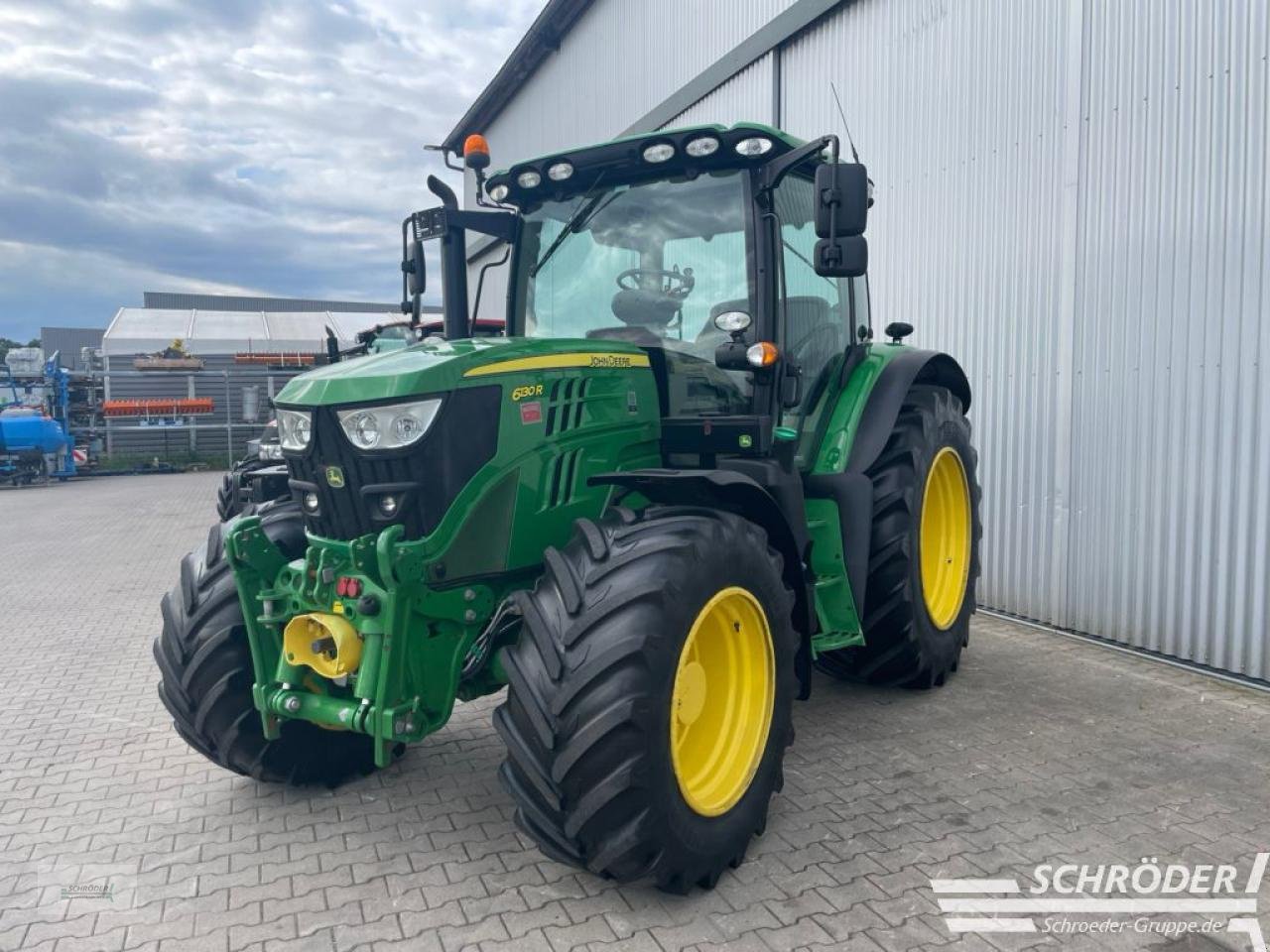 Traktor Türe ait John Deere 6130 R, Gebrauchtmaschine içinde Wildeshausen (resim 5)