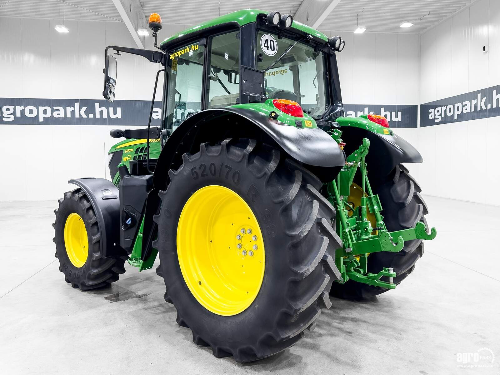 Traktor Türe ait John Deere 6130M TLS, Gebrauchtmaschine içinde Csengele (resim 4)