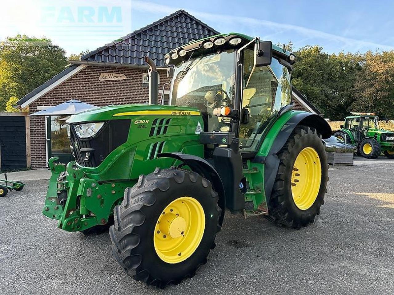 Traktor du type John Deere 6130r aq-50 km/h+lucht, Gebrauchtmaschine en PS LEMELE (Photo 1)