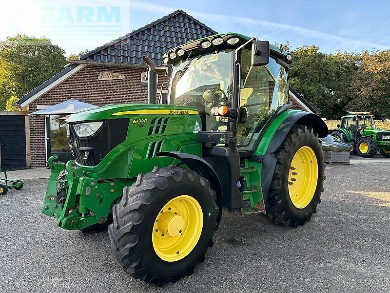 Traktor van het type John Deere 6130r aq-50 km/h+lucht, Gebrauchtmaschine in PS LEMELE (Foto 1)