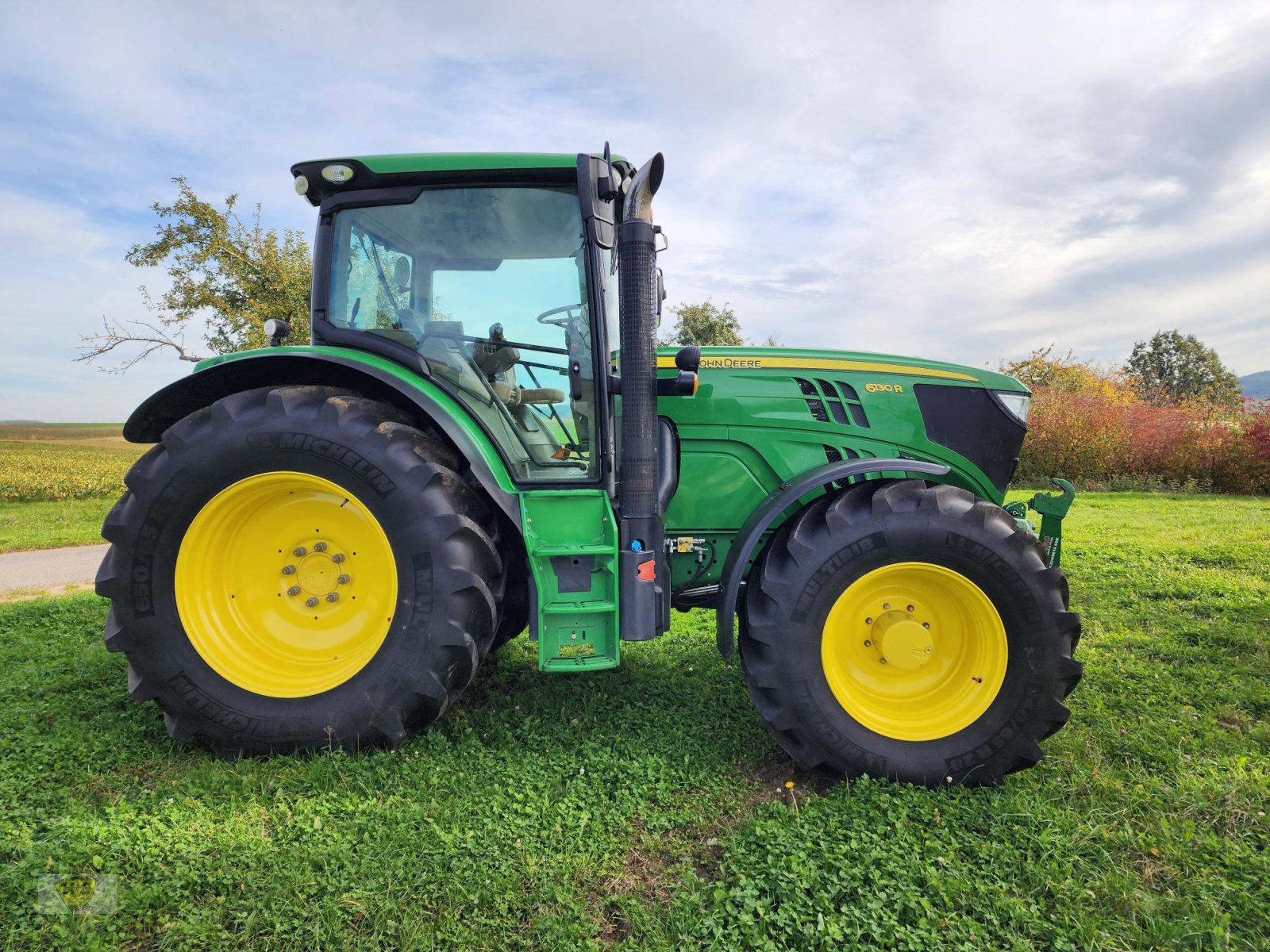 Traktor typu John Deere 6130R AutoPowr AutoTrac, Gebrauchtmaschine w Willanzheim (Zdjęcie 9)