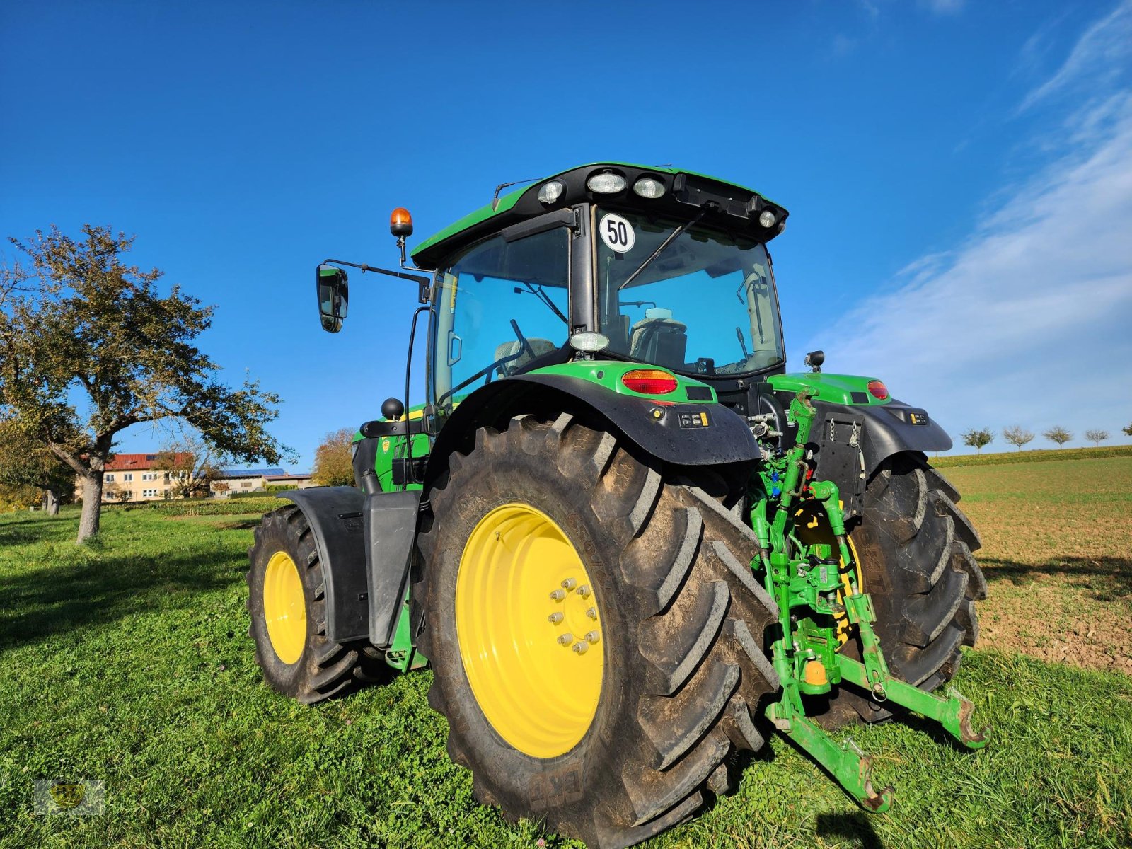 Traktor of the type John Deere 6130R AutoPowr AutoTrac, Gebrauchtmaschine in Willanzheim (Picture 11)