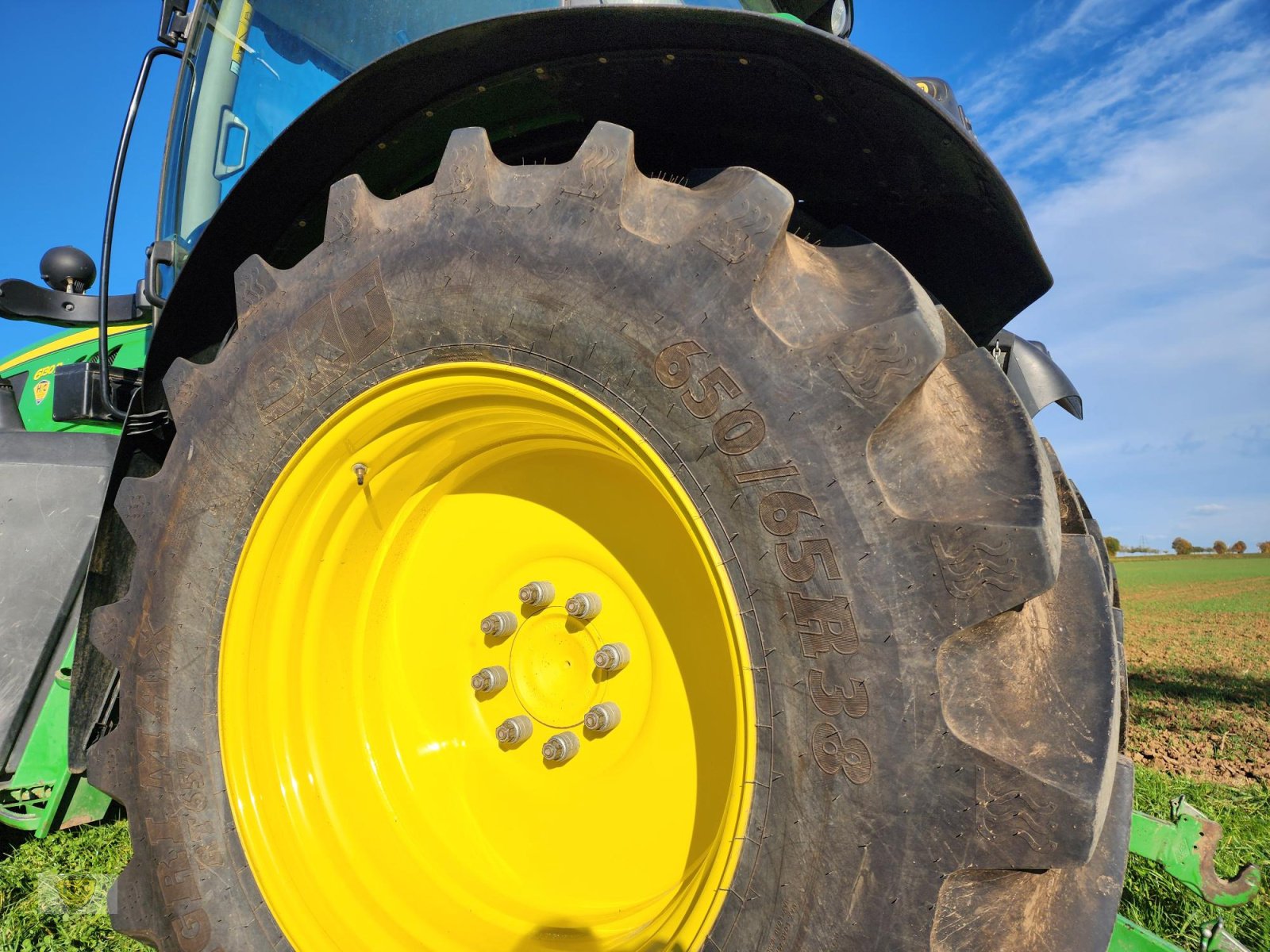 Traktor of the type John Deere 6130R AutoPowr AutoTrac, Gebrauchtmaschine in Willanzheim (Picture 12)