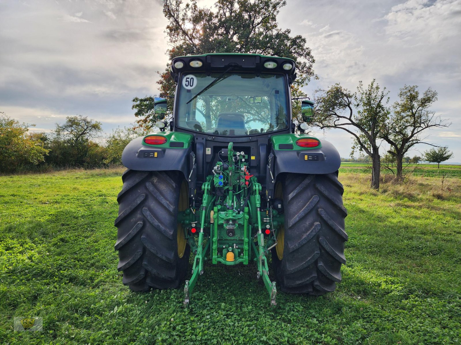 Traktor Türe ait John Deere 6130R AutoTrac AP Neu Michelin Bereifung, Gebrauchtmaschine içinde Willanzheim (resim 11)