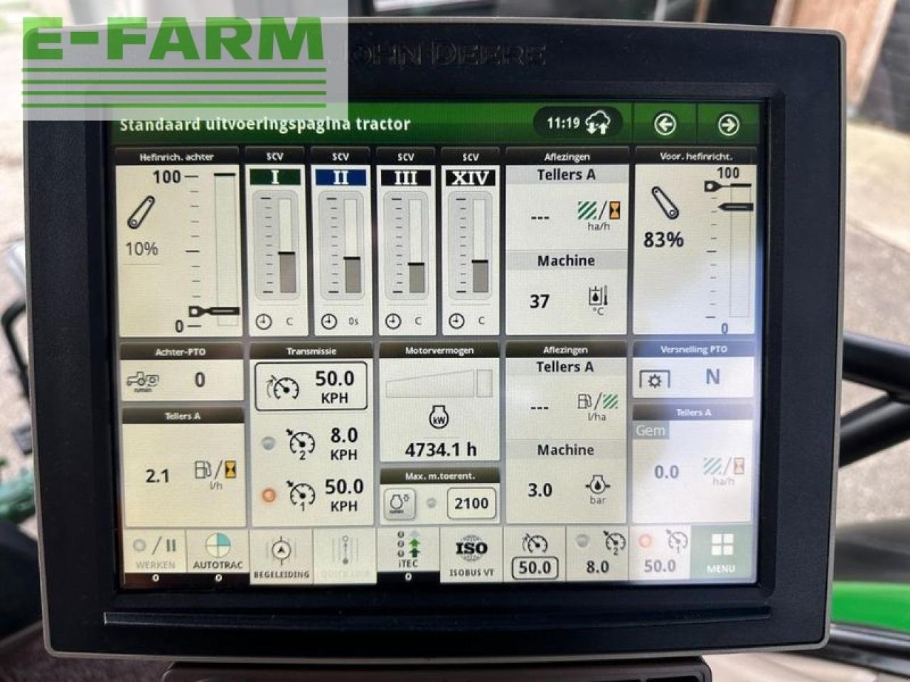 Traktor типа John Deere 6130r commandpro at-ready, Gebrauchtmaschine в PS LEMELE (Фотография 21)