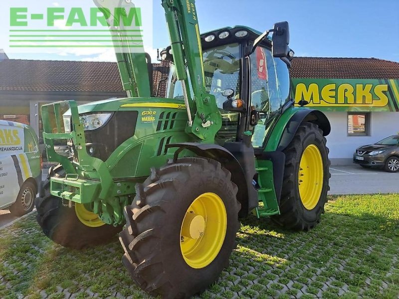 Traktor del tipo John Deere 6130r + jd 643r, Gebrauchtmaschine en GROBELNO (Imagen 1)