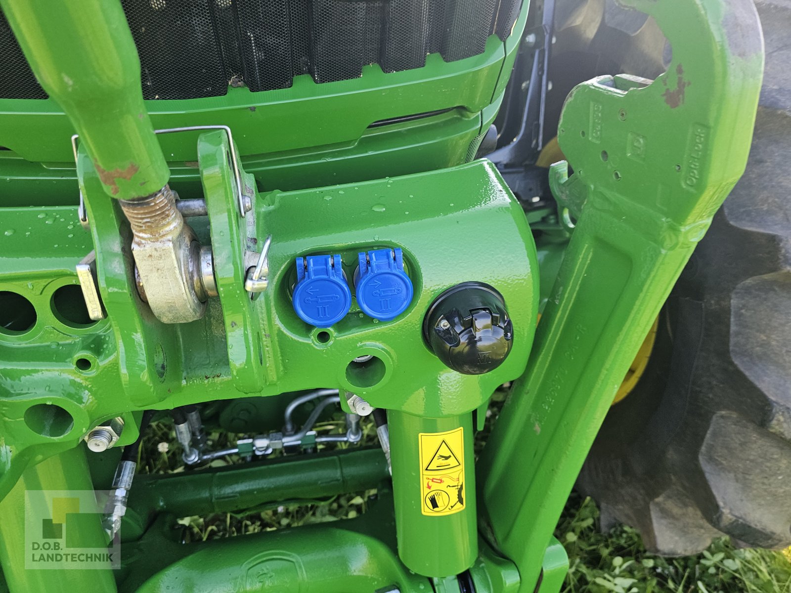 Traktor del tipo John Deere 6130R Lastschaltgetriebe, Gebrauchtmaschine en Regensburg (Imagen 8)