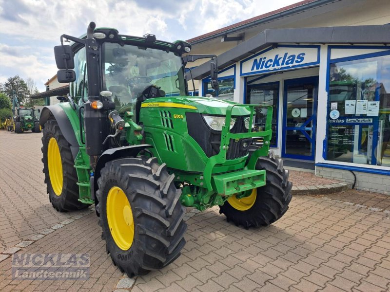 Traktor типа John Deere 6130R Premium auch mit Frontlader, Gebrauchtmaschine в Schirradorf (Фотография 1)