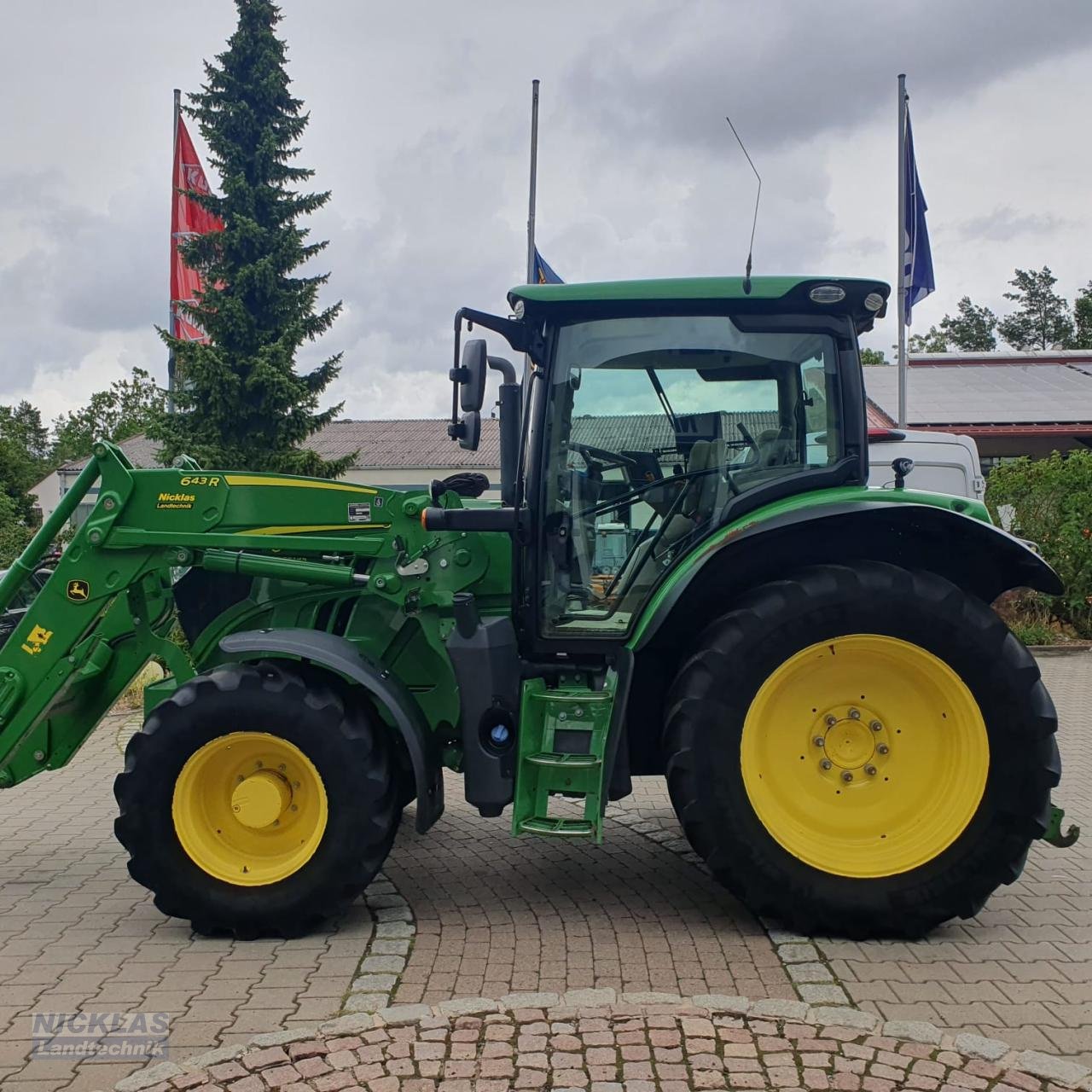 Traktor του τύπου John Deere 6130R Premium auch mit Frontlader, Gebrauchtmaschine σε Schirradorf (Φωτογραφία 3)