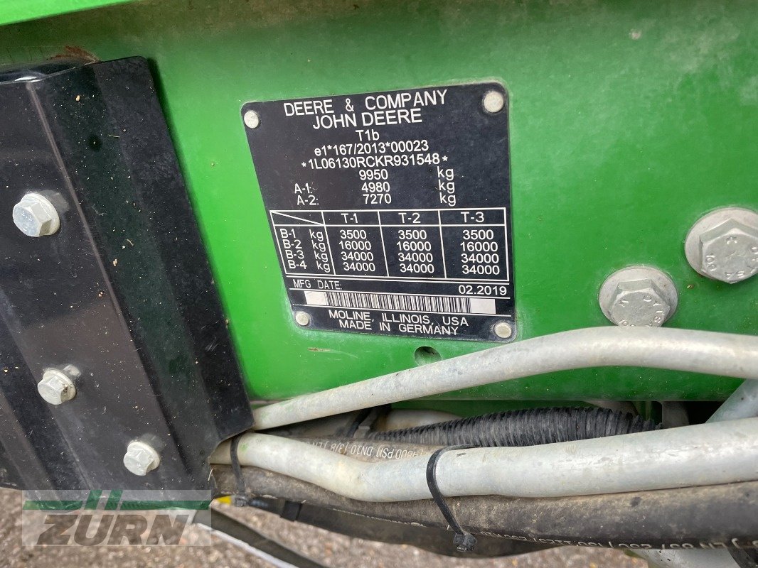 Traktor a típus John Deere 6130R, Gebrauchtmaschine ekkor: Schöntal-Westernhausen (Kép 14)