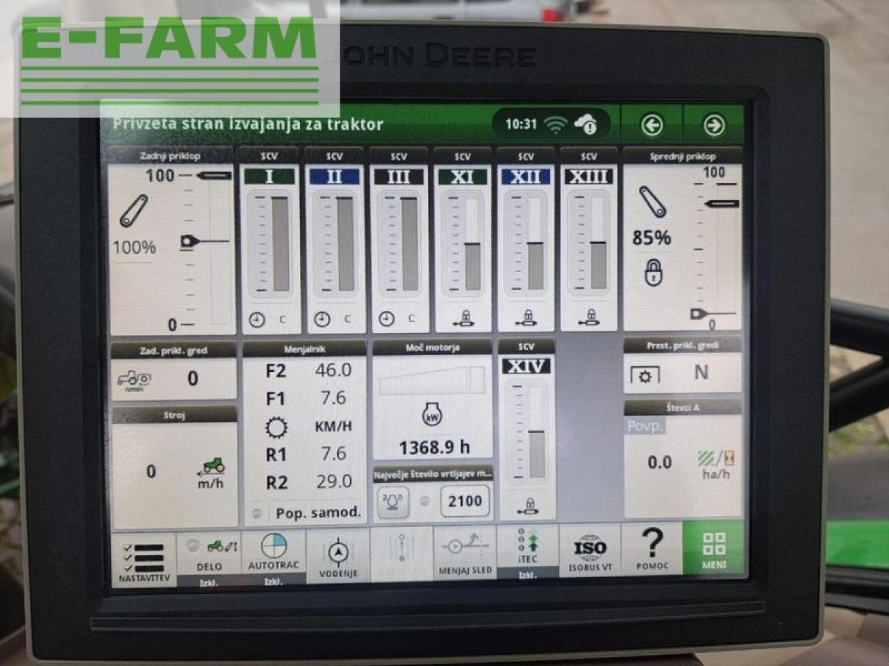 Traktor del tipo John Deere 6130r, Gebrauchtmaschine en GROBELNO (Imagen 19)