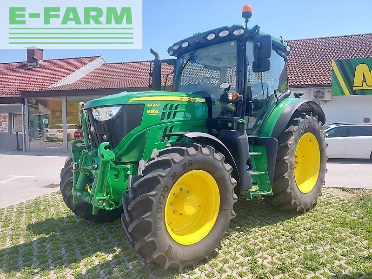 Traktor Türe ait John Deere 6130r, Gebrauchtmaschine içinde GROBELNO (resim 1)