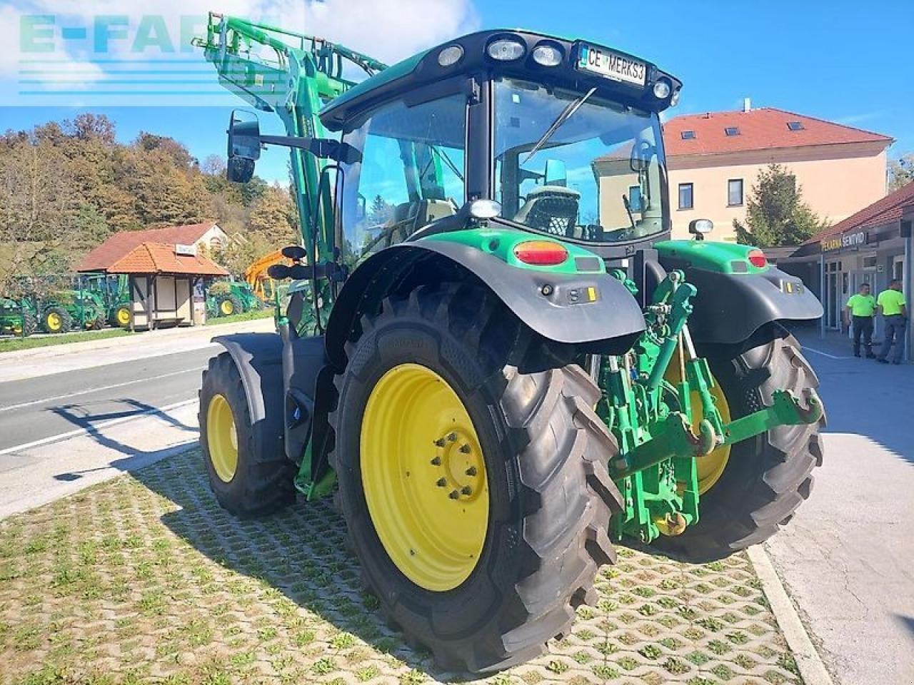 Traktor Türe ait John Deere 6130r, Gebrauchtmaschine içinde GROBELNO (resim 4)