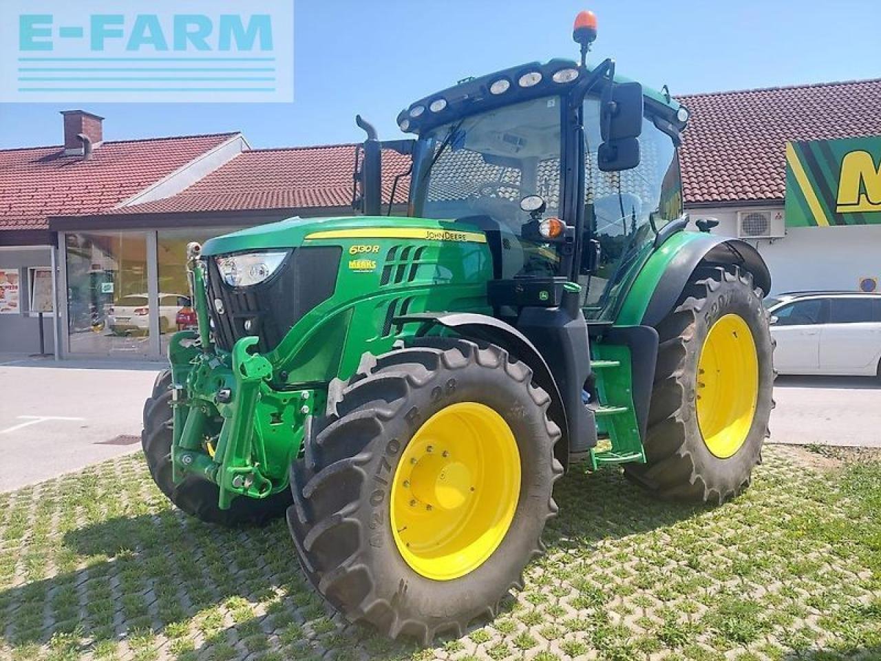 Traktor van het type John Deere 6130r, Gebrauchtmaschine in GROBELNO (Foto 1)