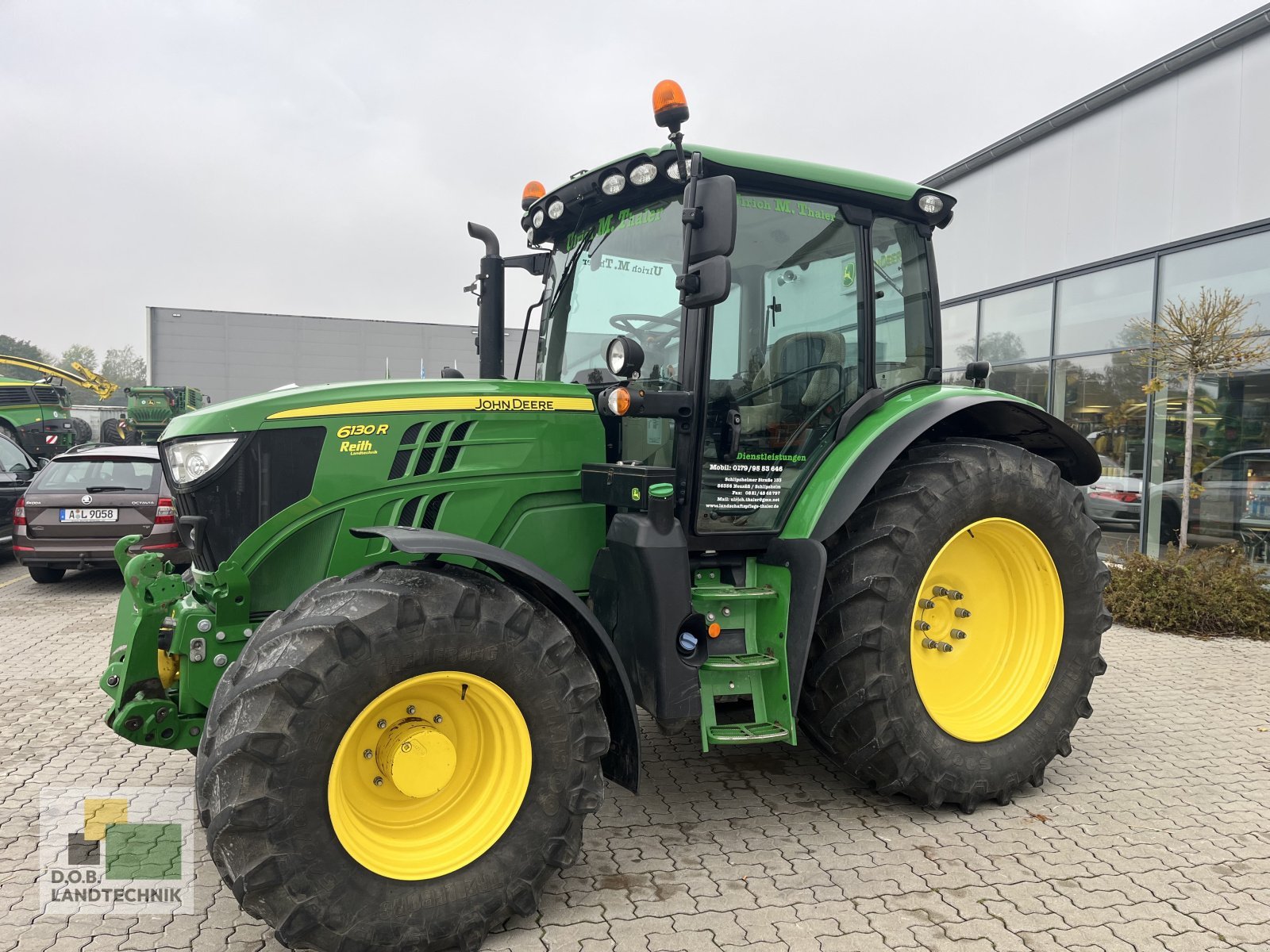 Traktor типа John Deere 6130R, Gebrauchtmaschine в Regensburg (Фотография 4)