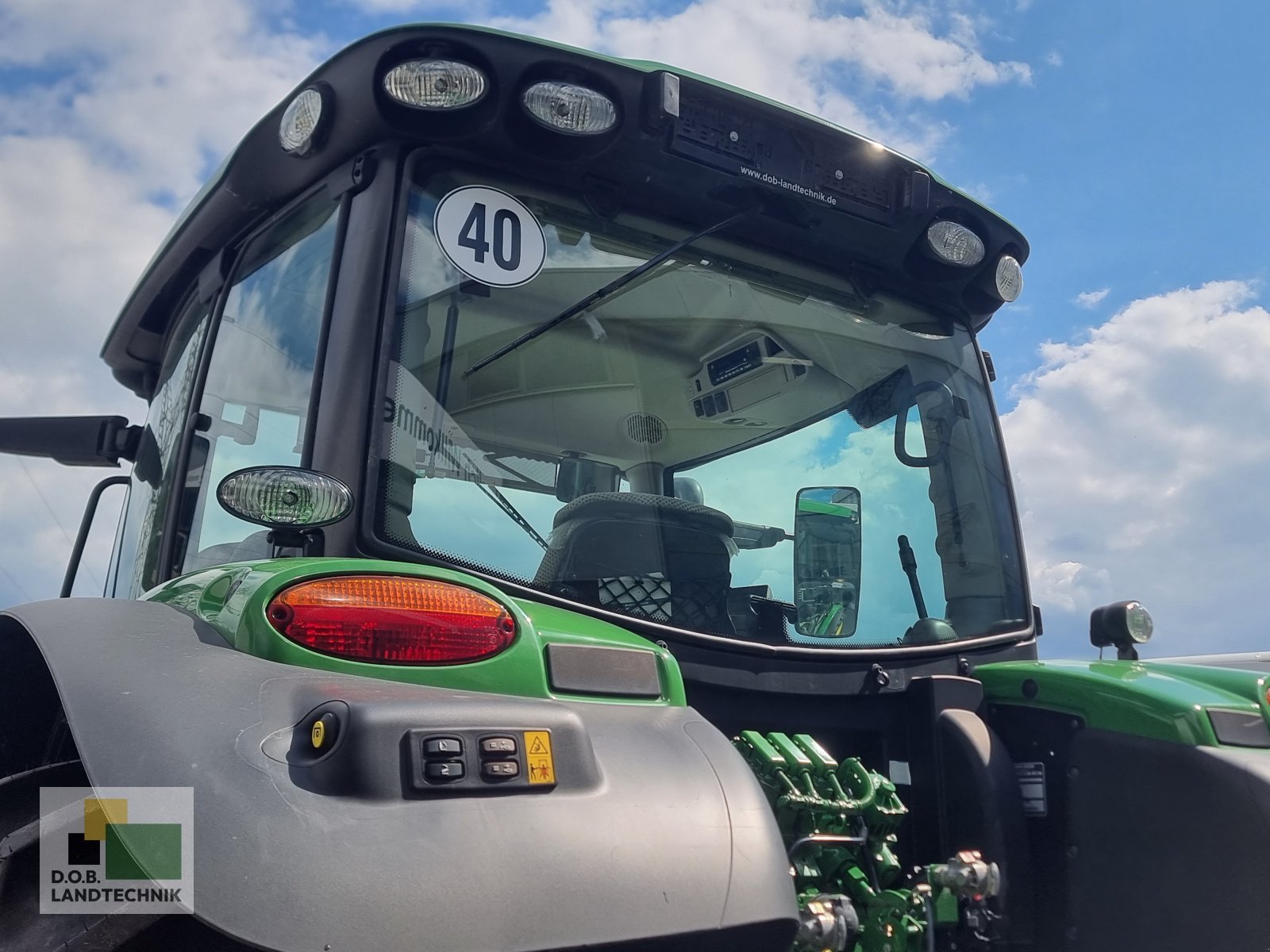 Traktor Türe ait John Deere 6130R, Gebrauchtmaschine içinde Langweid am Lech (resim 14)