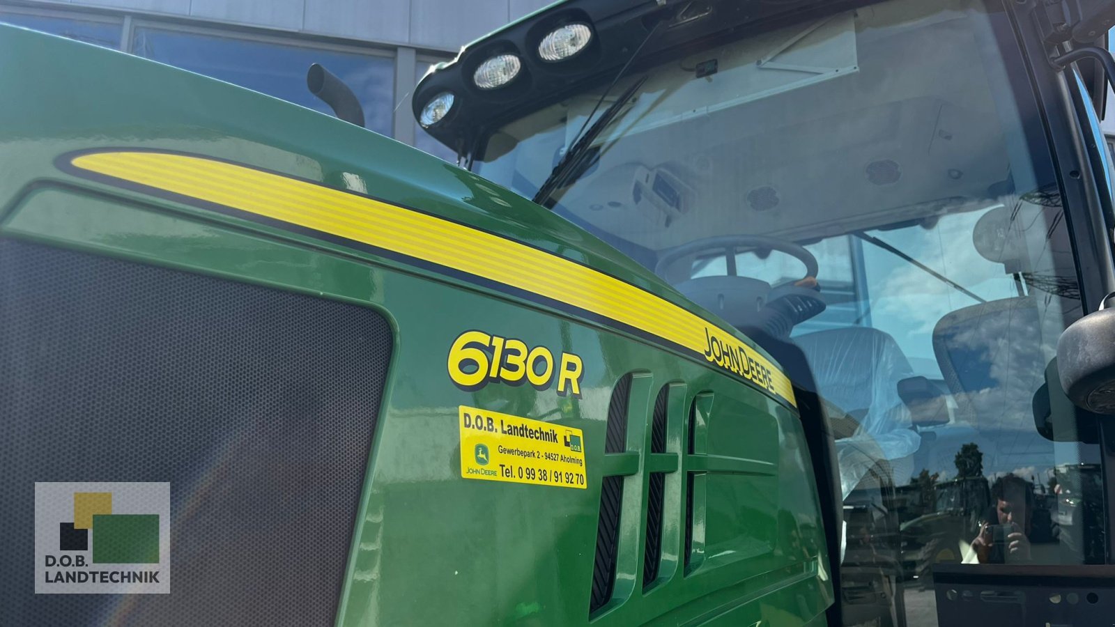 Traktor Türe ait John Deere 6130R, Gebrauchtmaschine içinde Regensburg (resim 3)