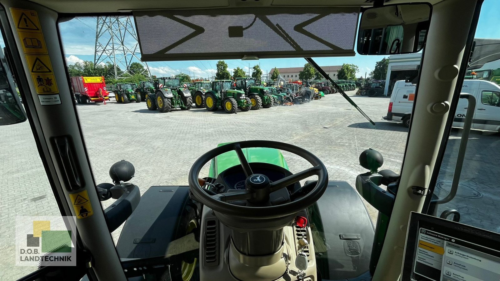 Traktor van het type John Deere 6130R, Gebrauchtmaschine in Regensburg (Foto 10)